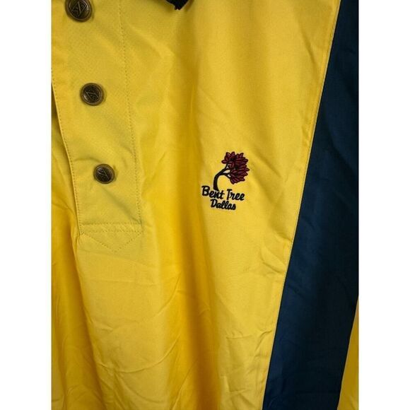 CUTTER & BUCK yellow blue red CLIMAGUARD mens windbreaker coat size L NWT - Picture 3 of 12